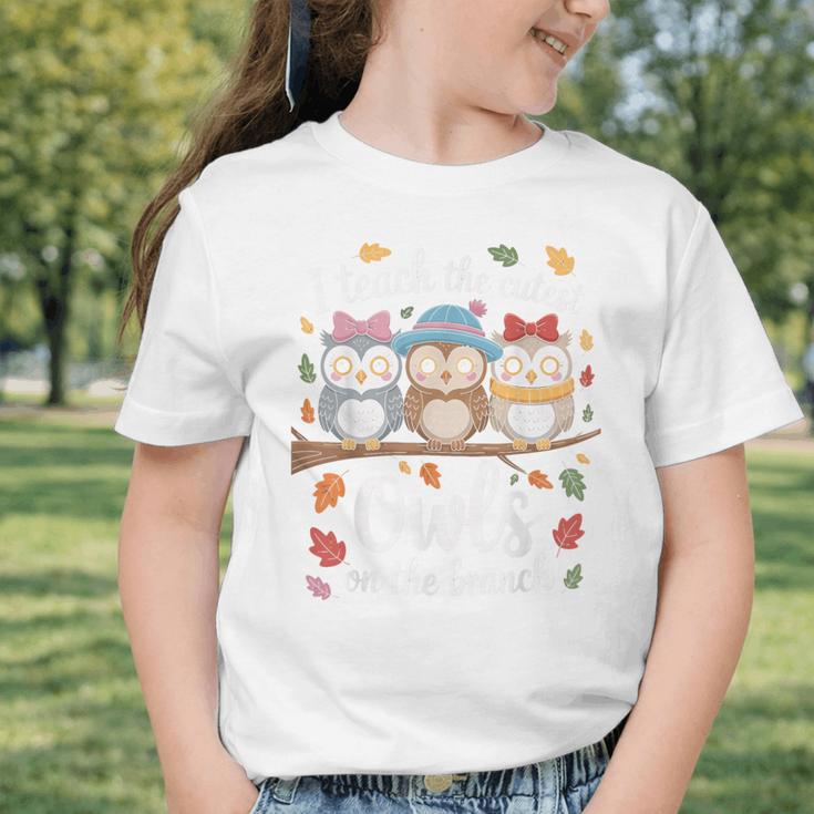 Teaching Owls On The Branch Back To School Graphic Toddler T-Shirt Teaching Owls On The Branch Back To School Graphic Toddler T-Shirt