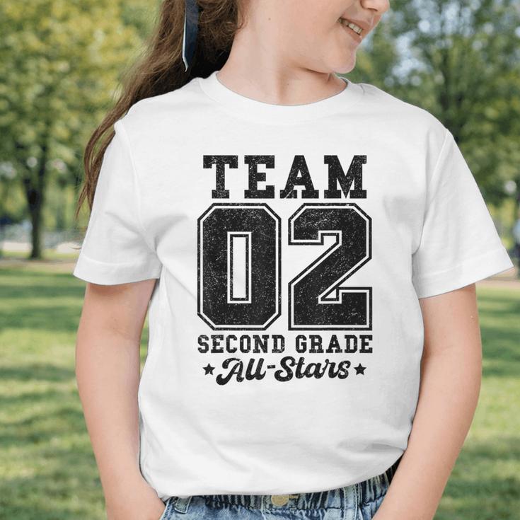 Team 2nd Grade All-Stars Back To School Sports Jersey Graphic Toddler T-Shirt Team 2nd Grade All-Stars Back To School Sports Jersey Graphic Toddler T-Shirt
