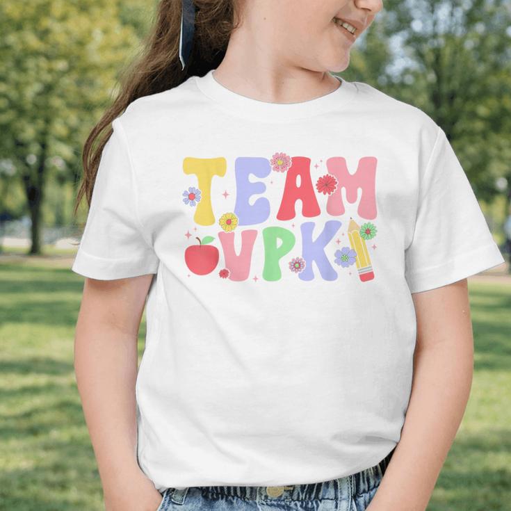 Team VPK First Day Of VPK Back To School VPK Graphic Toddler T-Shirt Team VPK First Day Of VPK Back To School VPK Graphic Toddler T-Shirt