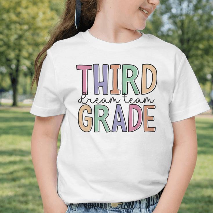 Third Grade Dream Team Back To School 3rd Grade Graphic Toddler T-Shirt Third Grade Dream Team Back To School 3rd Grade Graphic Toddler T-Shirt
