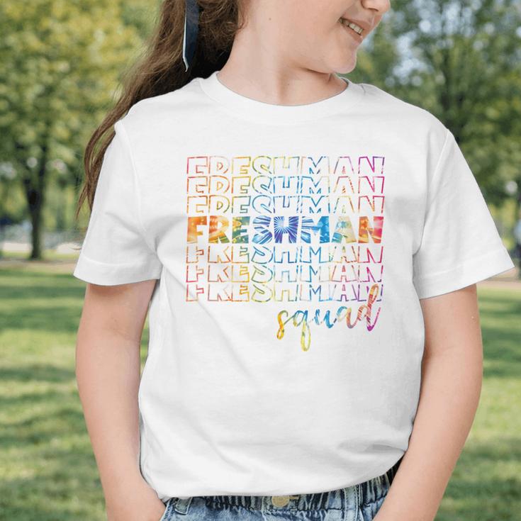 Tie Dye Freshman Squad 9th Grade Back To School High School Graphic Toddler T-Shirt