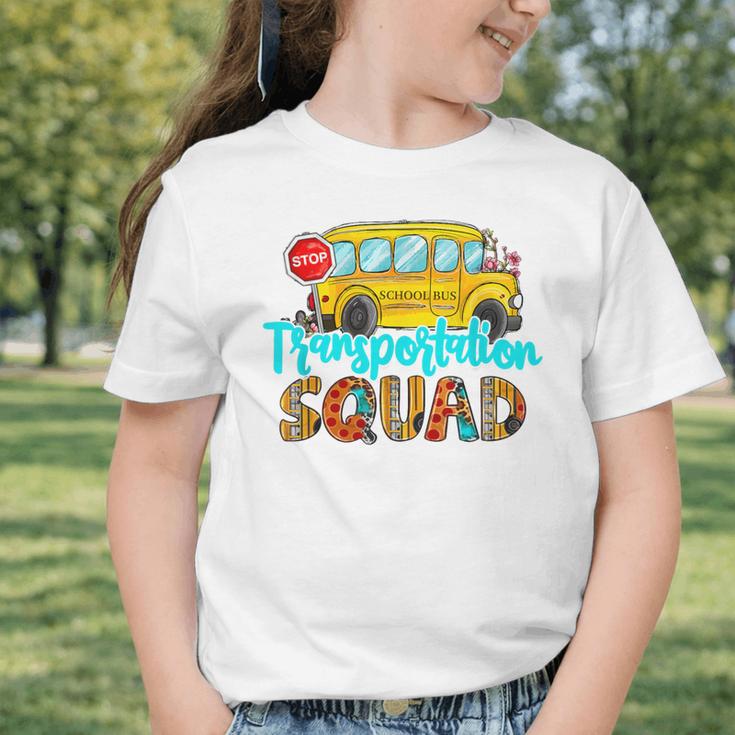 Transportation Squad Bus Driver Back To School Graphic Toddler T-Shirt