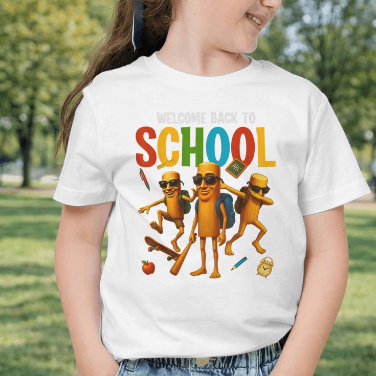 Tung Tung Tung Sahur Back To School Italian Brainrot Meme Graphic Toddler T-Shirt
