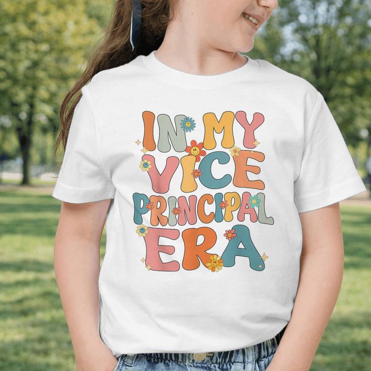 In My Vice Principal Era Groovy Back To School VicePrincipal Graphic Toddler T-Shirt In My Vice Principal Era Groovy Back To School VicePrincipal Graphic Toddler T-Shirt