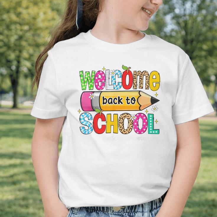 Welcome Back To School School Secretary Life Leopard Graphic Toddler T-Shirt Welcome Back To School School Secretary Life Leopard Graphic Toddler T-Shirt