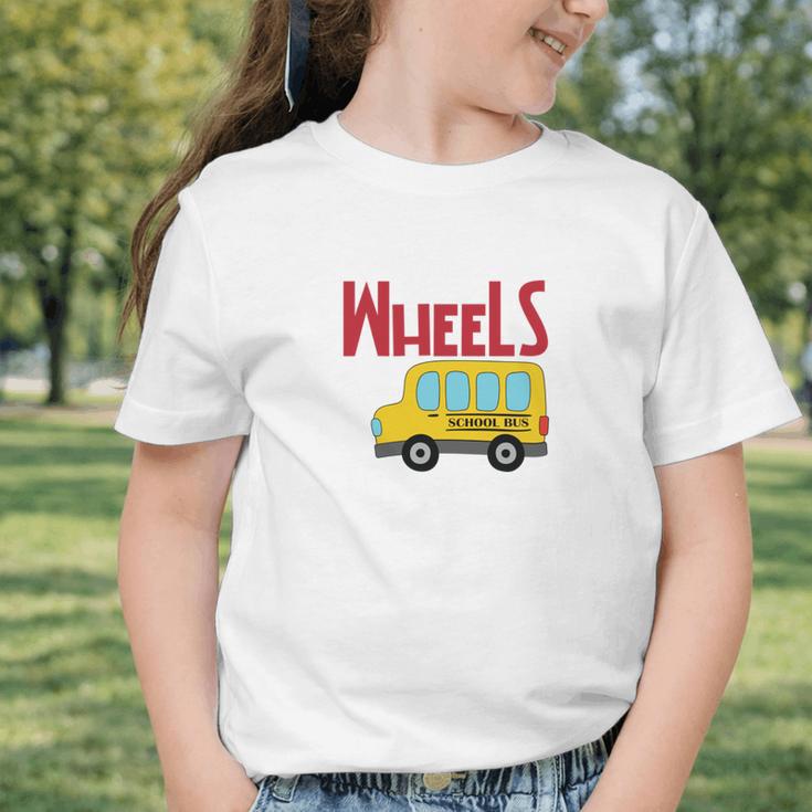 Wheels On The Bus Kids Back To School Graphic Toddler T-Shirt
