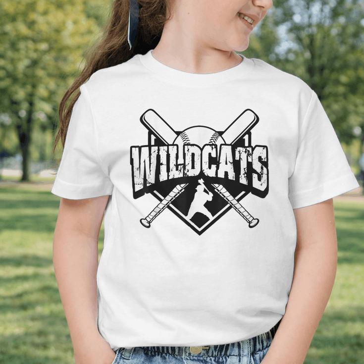 Wildcats Baseball Back To School Spirit Graphic Toddler T-Shirt Wildcats Baseball Back To School Spirit Graphic Toddler T-Shirt