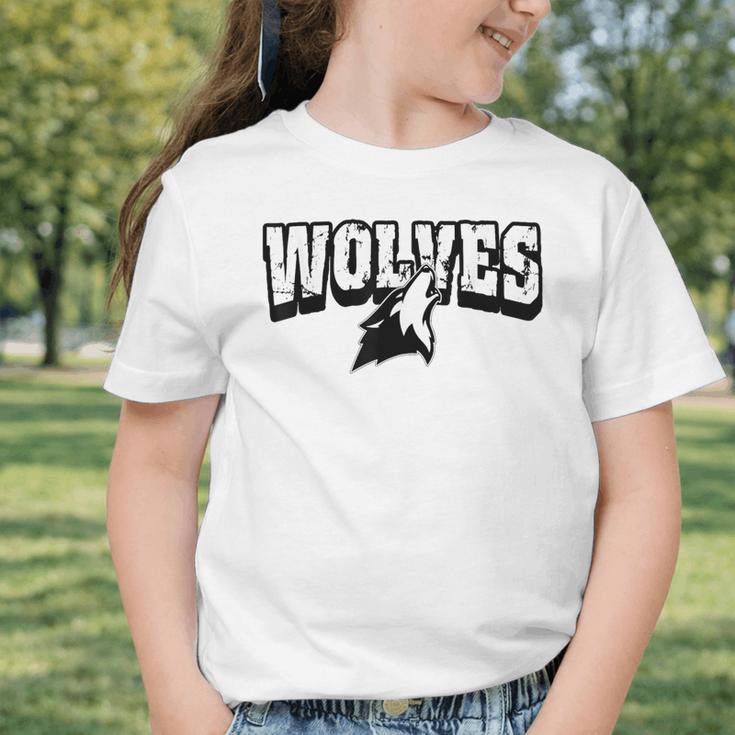 Wolves Back To School Spirit Graphic Toddler T-Shirt