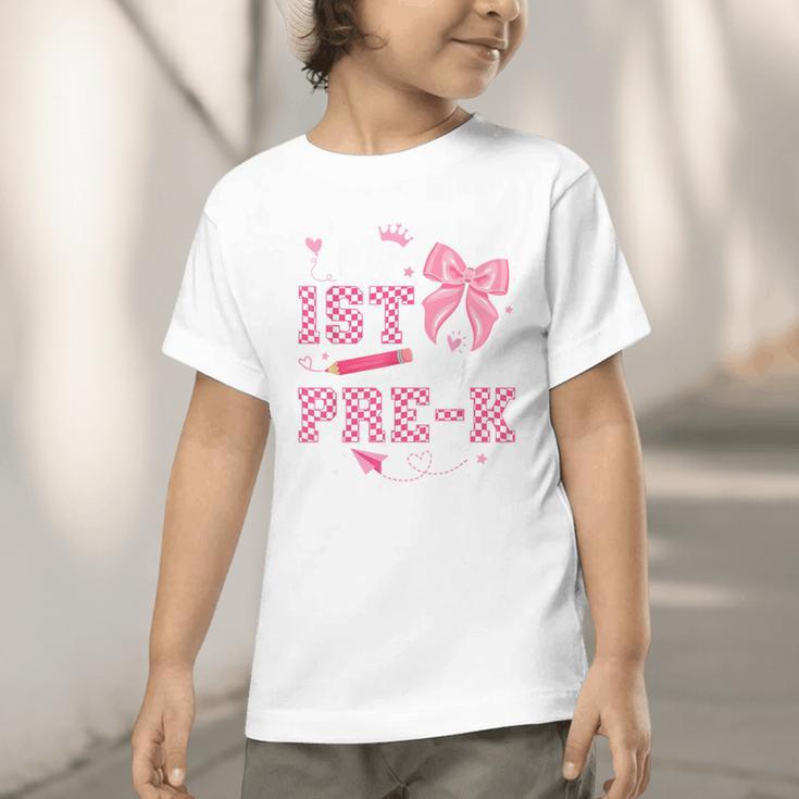 My 1st Day Of Pre-K PreK Pre K 2025 Back To School Girls Graphic Toddler T-Shirt My 1st Day Of Pre-K PreK Pre K 2025 Back To School Girls Graphic Toddler T-Shirt