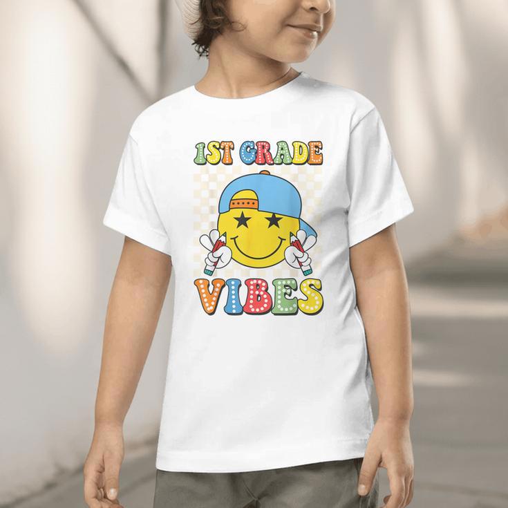 1st Grade Vibes Kids Back To School Class First Grade Boys Graphic Toddler T-Shirt 1st Grade Vibes Kids Back To School Class First Grade Boys Graphic Toddler T-Shirt