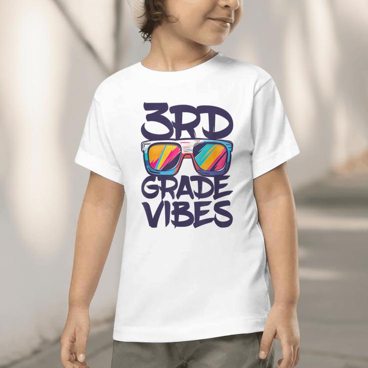 3rd Grade Vibes Shirt Back To School Third Grade Boy Girl Graphic Toddler T-Shirt 3rd Grade Vibes Shirt Back To School Third Grade Boy Girl Graphic Toddler T-Shirt