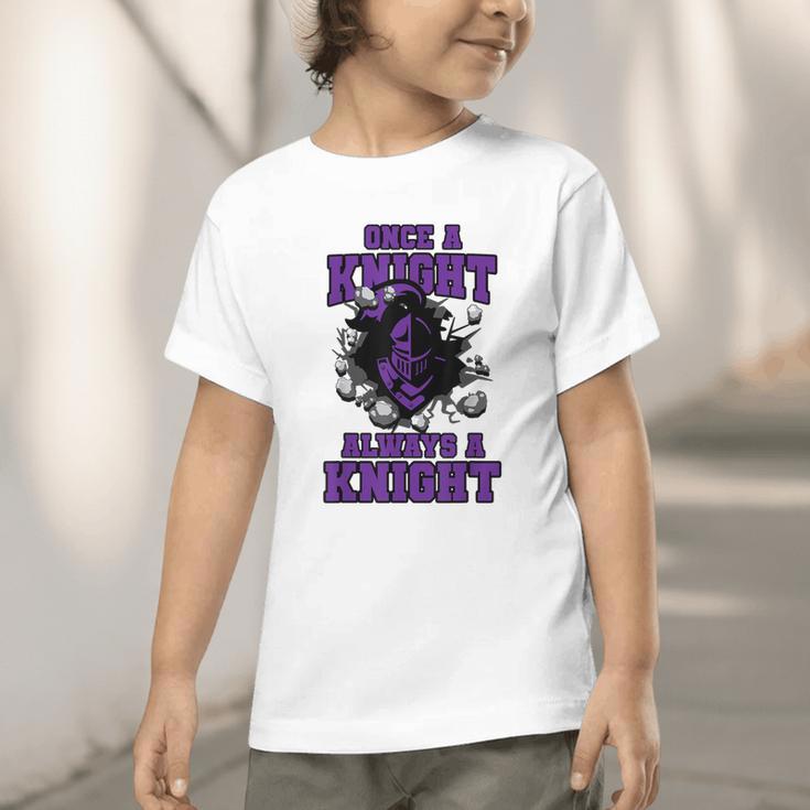 Always A Knight Back To School Spirit P Graphic Toddler T-Shirt Always A Knight Back To School Spirit P Graphic Toddler T-Shirt