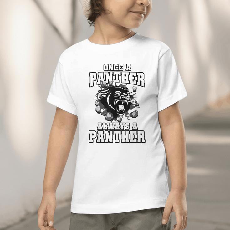 Always A Panther Back To School Spirit Graphic Toddler T-Shirt Always A Panther Back To School Spirit Graphic Toddler T-Shirt