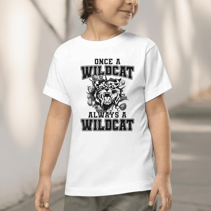 Always A Wildcat Back To School Spirit Graphic Toddler T-Shirt Always A Wildcat Back To School Spirit Graphic Toddler T-Shirt