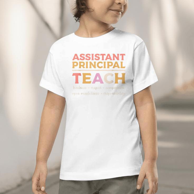 Assistant Principal Back To School Appreciation Principals Graphic Toddler T-Shirt Assistant Principal Back To School Appreciation Principals Graphic Toddler T-Shirt