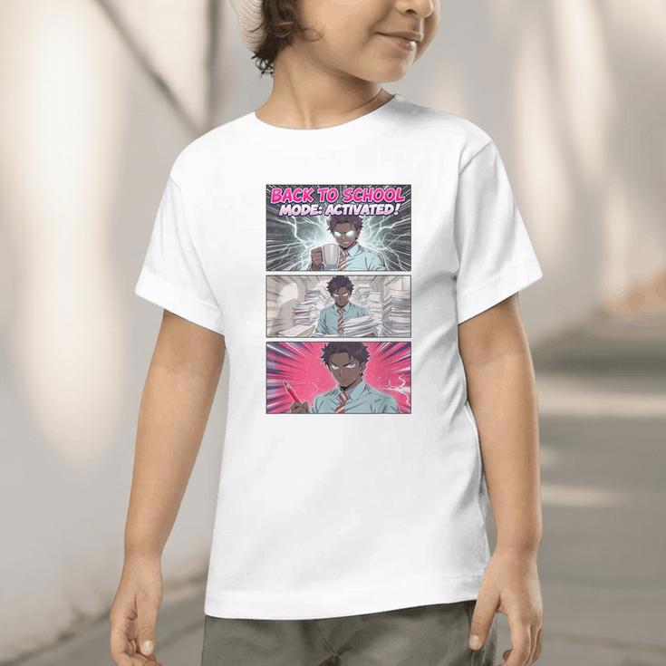 Back To School Anime Boys Student Girl Manga Kawaii Taecher Graphic Toddler T-Shirt Back To School Anime Boys Student Girl Manga Kawaii Taecher Graphic Toddler T-Shirt