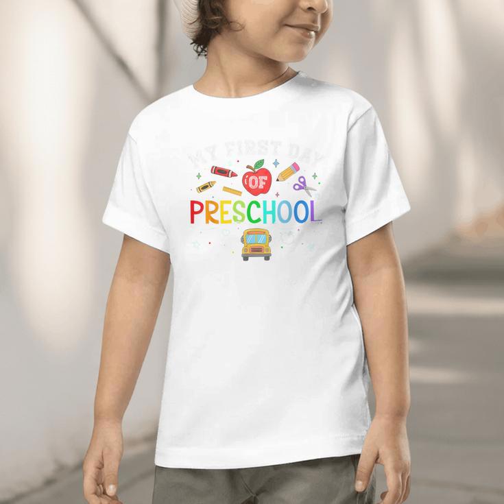 Back To School My First Day Of Pre K Boy Girl Graphic Toddler T-Shirt Back To School My First Day Of Pre K Boy Girl Graphic Toddler T-Shirt