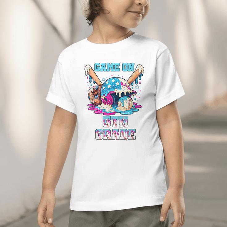 Back To School Game On Fifth Grade Baseball First Day Boys Graphic Toddler T-Shirt Back To School Game On Fifth Grade Baseball First Day Boys Graphic Toddler T-Shirt