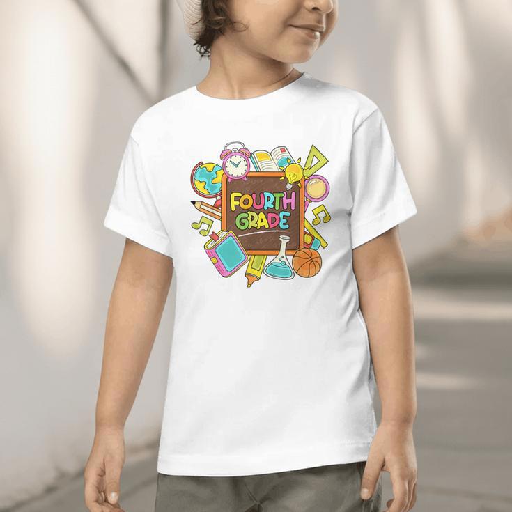 Back To School Hello Fourth Grade Team 4th Grade Boys Girls Graphic Toddler T-Shirt Back To School Hello Fourth Grade Team 4th Grade Boys Girls Graphic Toddler T-Shirt