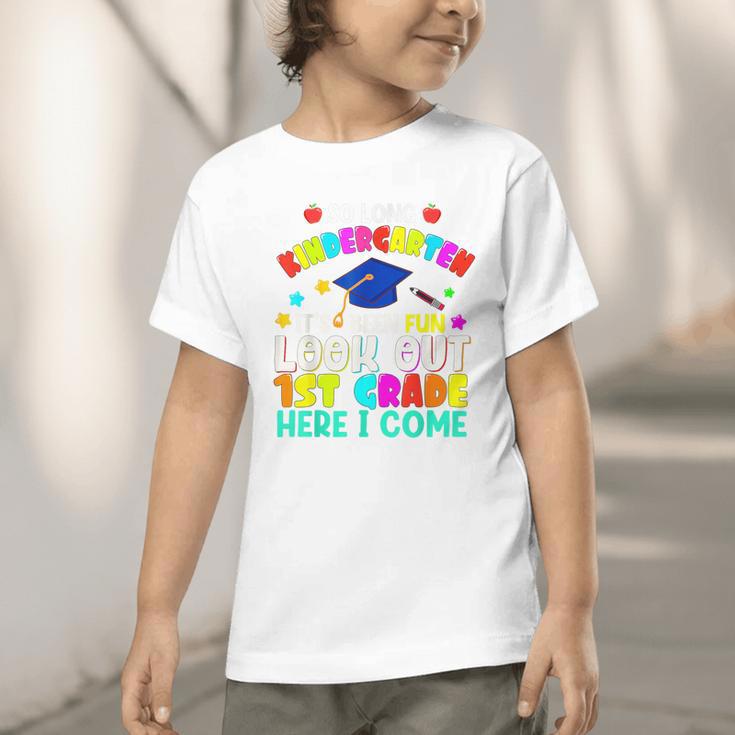 Back To School Look Out 1st Grade Here I Come For Kids Graphic Toddler T-Shirt Back To School Look Out 1st Grade Here I Come For Kids Graphic Toddler T-Shirt