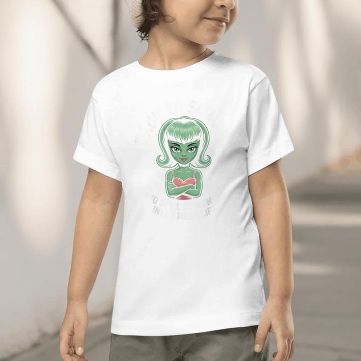 Back To School And Still No Signs Of Intelligent Life Alien Graphic Toddler T-Shirt