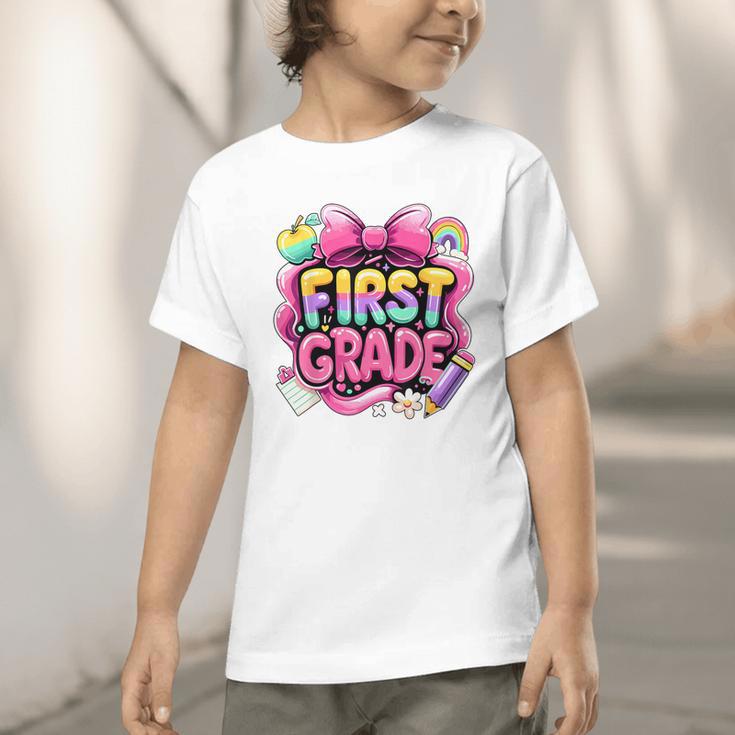 Back To School Team 1st Grade First Grade Graphic Toddler T-Shirt Back To School Team 1st Grade First Grade Graphic Toddler T-Shirt