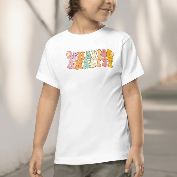 Behavior Analyst Fun Back To School Appreciation Graphic Toddler T-Shirt Behavior Analyst Fun Back To School Appreciation Graphic Toddler T-Shirt