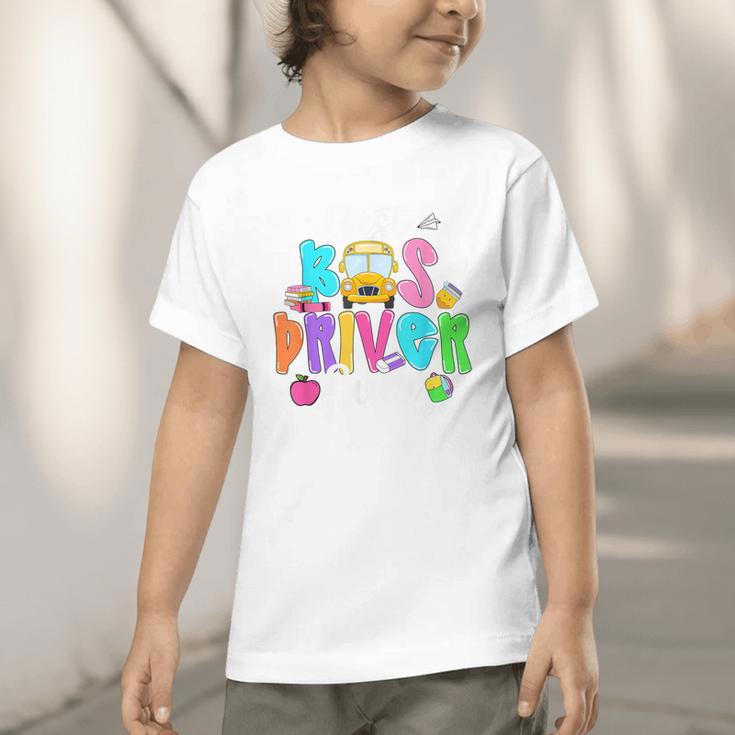 Best Bus Driver Ever Back To School Graphic Toddler T-Shirt