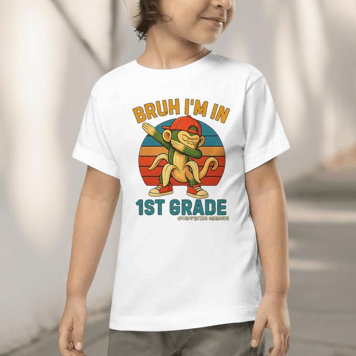 Bruh I’m In 1st Grade Italian Brainrot Meme Back To School Premium Tri-Blend Graphic Toddler T-Shirt Bruh I’m In 1st Grade Italian Brainrot Meme Back To School Premium Tri-Blend Graphic Toddler T-Shirt