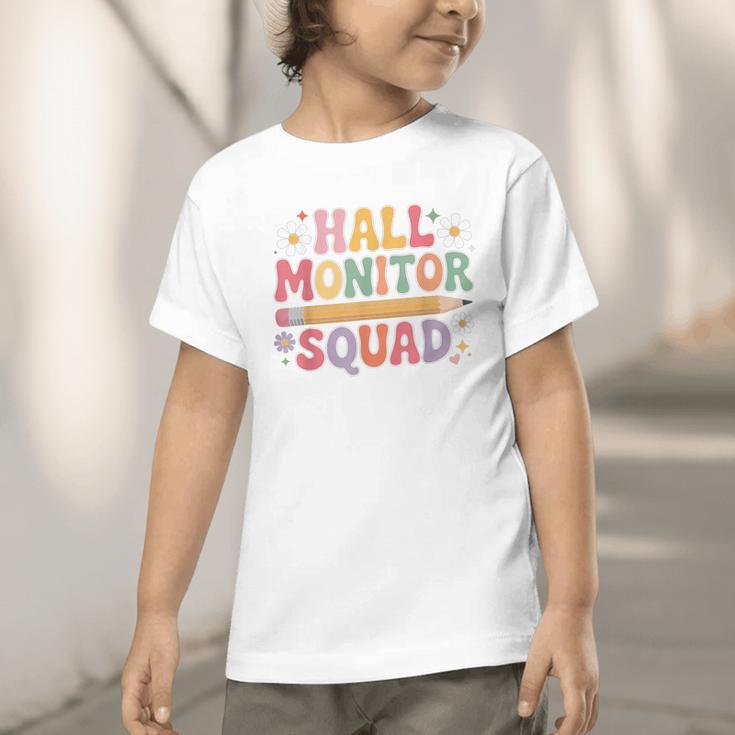 Campus School Hall Monitor Squad Patrol Back To School Graphic Toddler T-Shirt Campus School Hall Monitor Squad Patrol Back To School Graphic Toddler T-Shirt