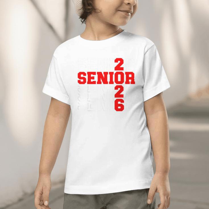 Class Of 2026 Senior Back To School 2026 Graduation 2026 Graphic Toddler T-Shirt Class Of 2026 Senior Back To School 2026 Graduation 2026 Graphic Toddler T-Shirt