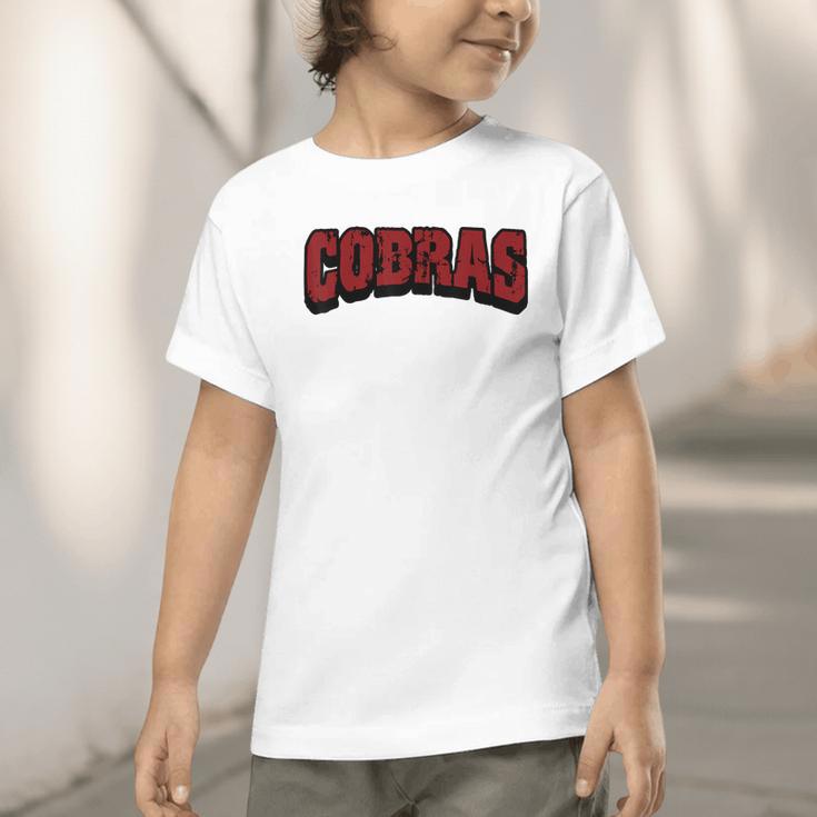 Cobras Back To School Spirit M Graphic Toddler T-Shirt Cobras Back To School Spirit M Graphic Toddler T-Shirt
