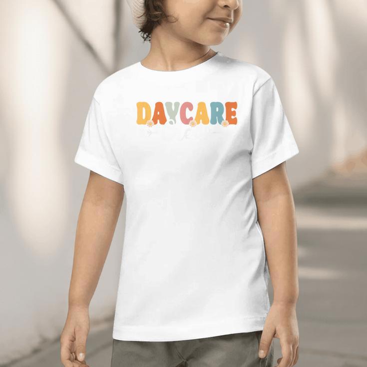 Daycare Crew Back To School Childcare Provider Graphic Toddler T-Shirt Daycare Crew Back To School Childcare Provider Graphic Toddler T-Shirt