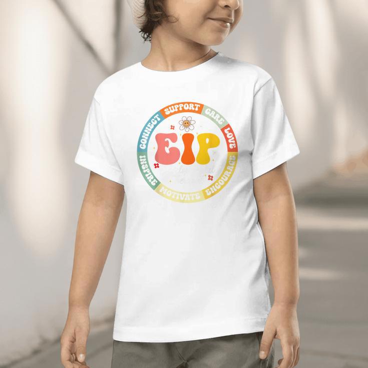 EIP Developmental Therapist Appreciation Week Back To School Graphic Toddler T-Shirt