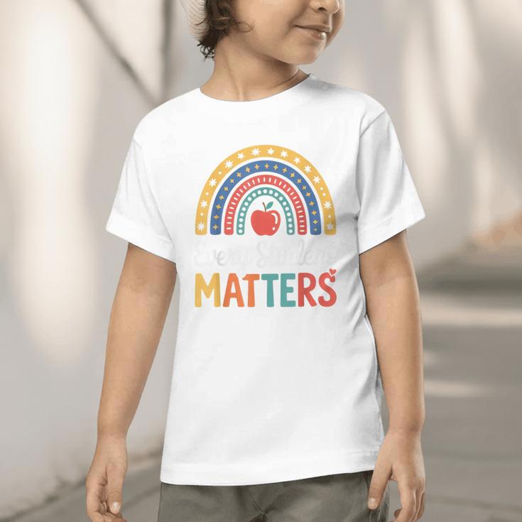 Every Student Matters Paraprofessional Back To School Graphic Toddler T-Shirt