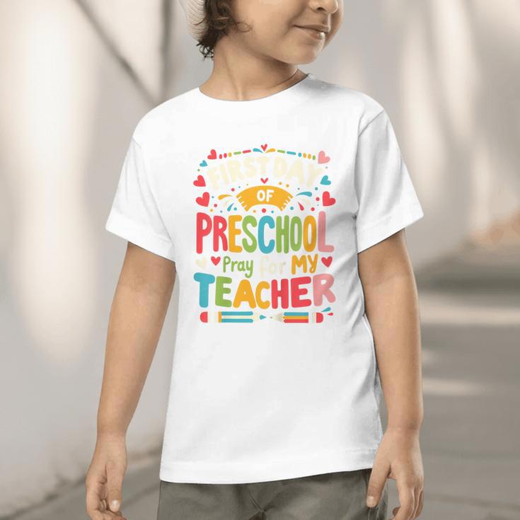 First Day Of Preschool Pre K Student Toddler Back To School Graphic Toddler T-Shirt First Day Of Preschool Pre K Student Toddler Back To School Graphic Toddler T-Shirt