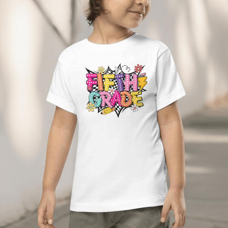 First Day Of School Fifth Grade Back To School Kids Graphic Toddler T-Shirt