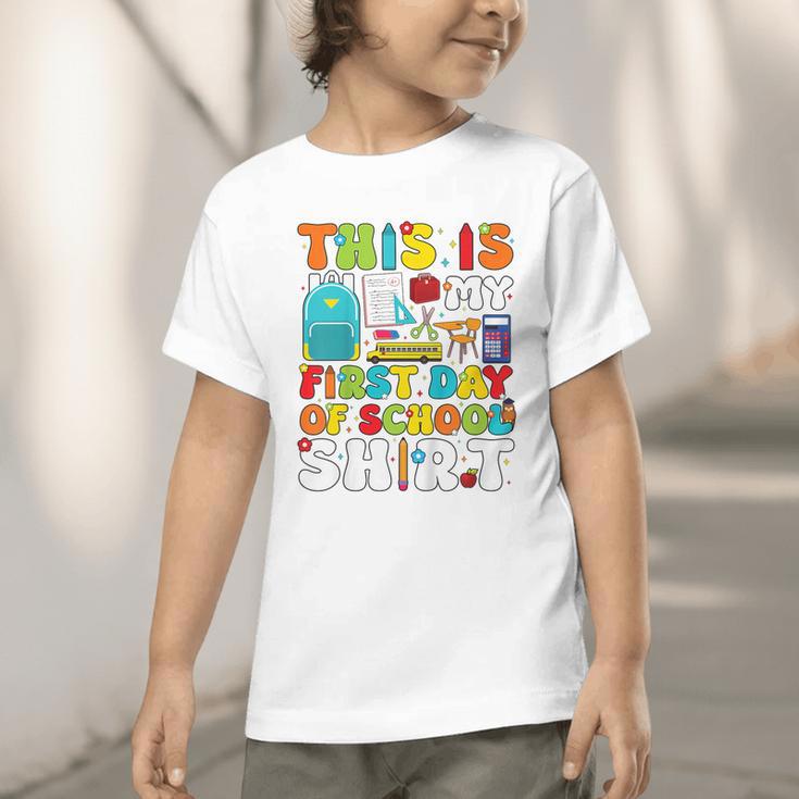 First Day Of School Shirt Boys Girls Back To School Graphic Toddler T-Shirt First Day Of School Shirt Boys Girls Back To School Graphic Toddler T-Shirt