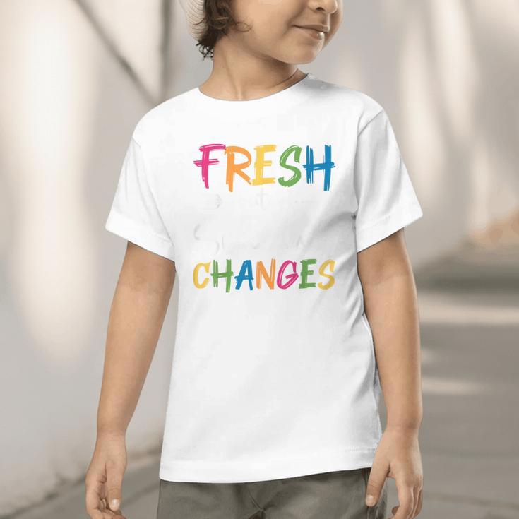 Fresh Out Of Schedule Changes Counselor Back To School Graphic Toddler T-Shirt