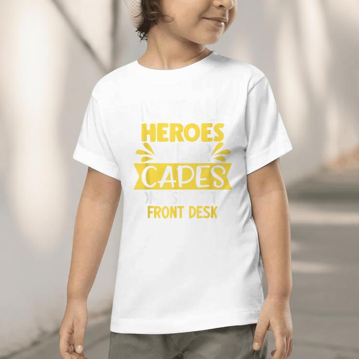 Front Office Desk Administrator Back To School Reception Graphic Toddler T-Shirt Front Office Desk Administrator Back To School Reception Graphic Toddler T-Shirt