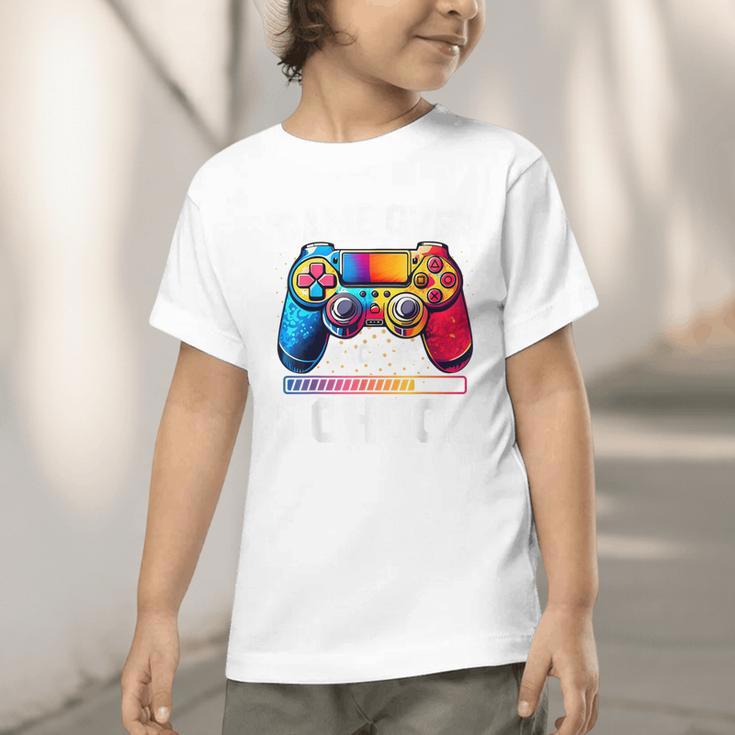 Game Over Back To School Tee Kids First Day School Graphic Toddler T-Shirt Game Over Back To School Tee Kids First Day School Graphic Toddler T-Shirt