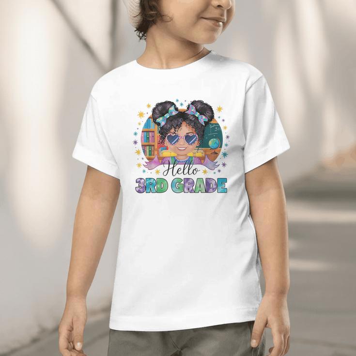 Hello 3rd Grade Girl Back To School Kids Boys Girls Graphic Toddler T-Shirt Hello 3rd Grade Girl Back To School Kids Boys Girls Graphic Toddler T-Shirt