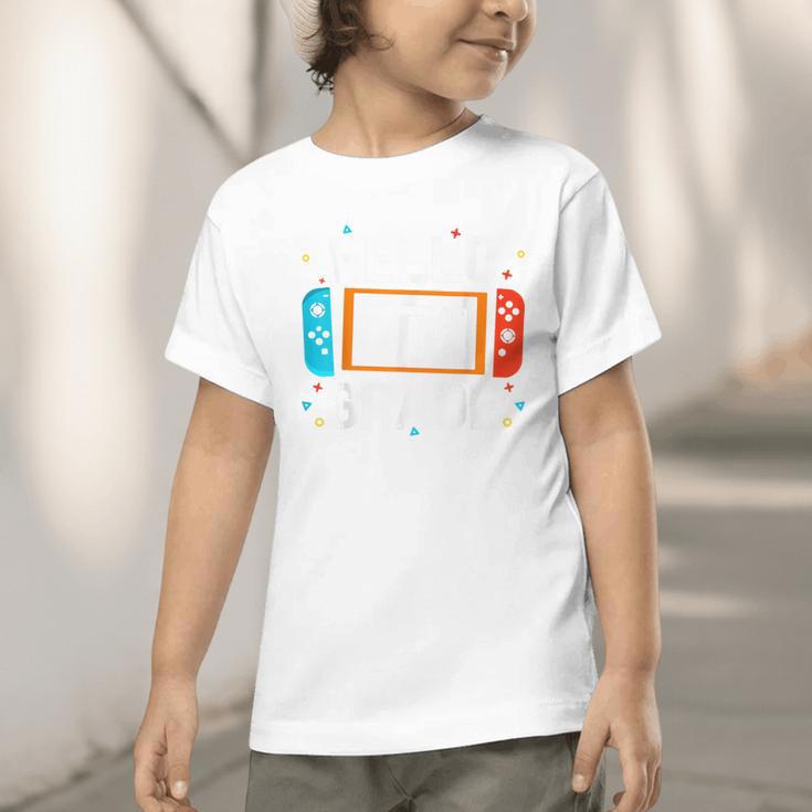 Hello 7th Grade Back To School Video Game Seventh Grade Boys Graphic Toddler T-Shirt
