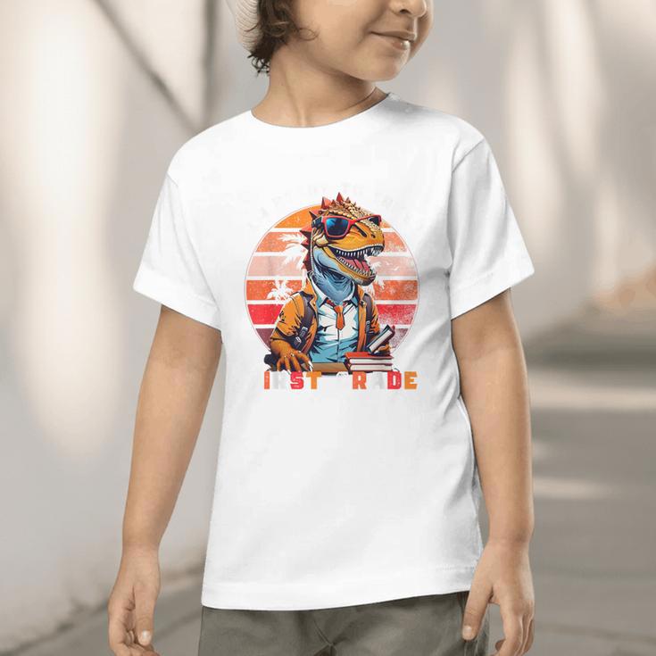 I'm Ready To Crush First Grade DinosaurRex Back To School Graphic Toddler T-Shirt