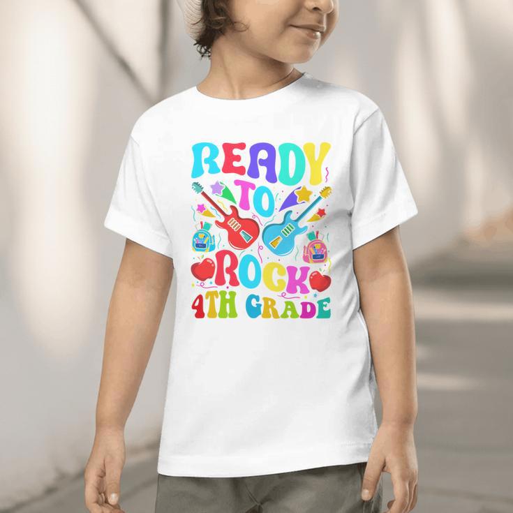 Im Ready To Rock 4th Grade Back To School 4th Grade Guitar Performance Graphic Toddler T-Shirt Im Ready To Rock 4th Grade Back To School 4th Grade Guitar Performance Graphic Toddler T-Shirt