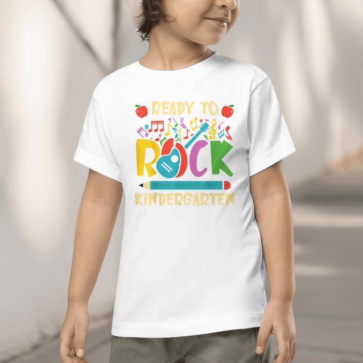 I'm Ready To Rock Kindergarten Guitar Back To School Boys Graphic Toddler T-Shirt I'm Ready To Rock Kindergarten Guitar Back To School Boys Graphic Toddler T-Shirt