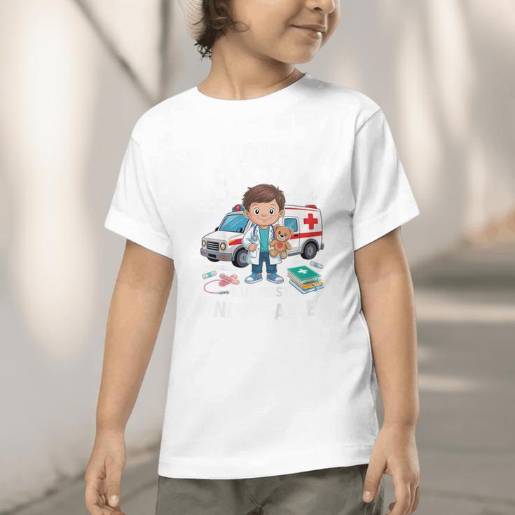 Kids Future Doctor Kindergarten Student Back To School Boy Kids Graphic Toddler T-Shirt Kids Future Doctor Kindergarten Student Back To School Boy Kids Graphic Toddler T-Shirt