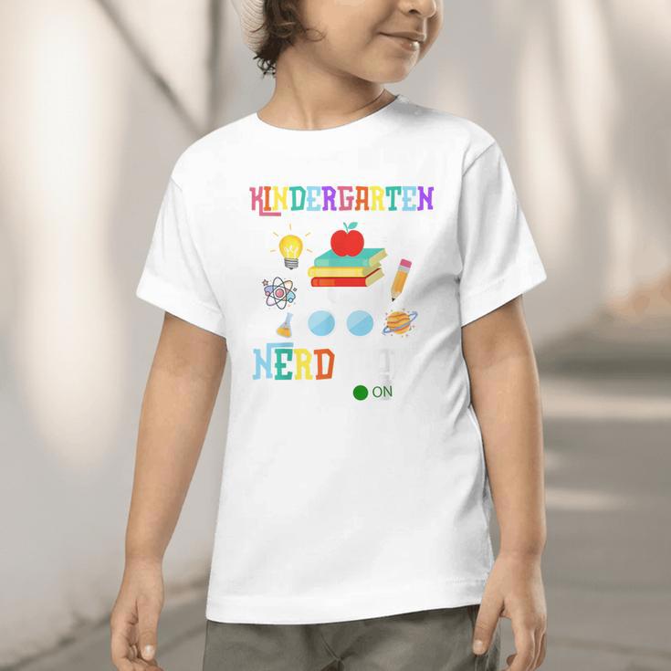Kindergarten Nerd Mode On Back To School Science Kids Boys Graphic Toddler T-Shirt Kindergarten Nerd Mode On Back To School Science Kids Boys Graphic Toddler T-Shirt