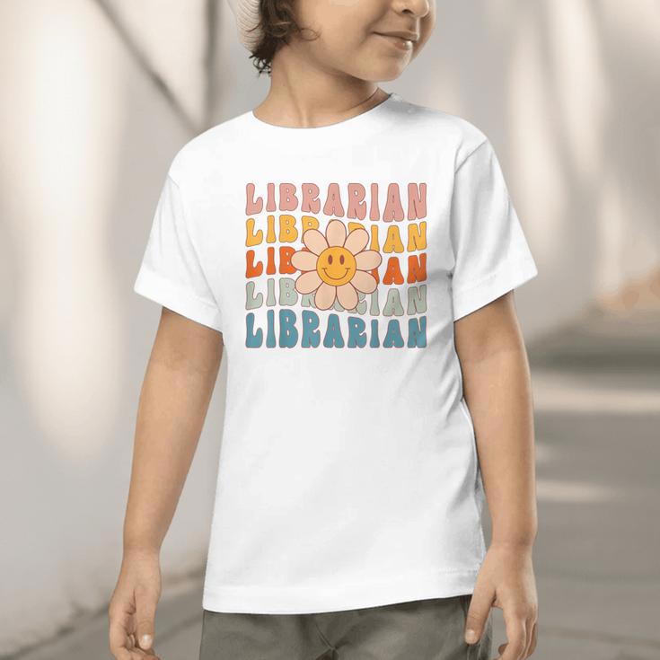Librarian Retro Find Me At The Library Back To School Graphic Toddler T-Shirt Librarian Retro Find Me At The Library Back To School Graphic Toddler T-Shirt