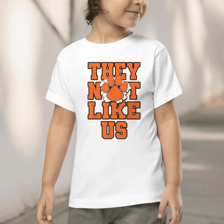Not Like Tigers Back To School Spirit O Graphic Toddler T-Shirt